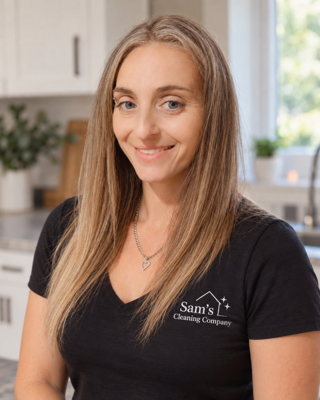 Sam Martin, owner of Sam's Cleaning Company