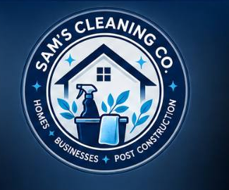 Sam's Cleaning Company homes, businesses, and post construction badge
